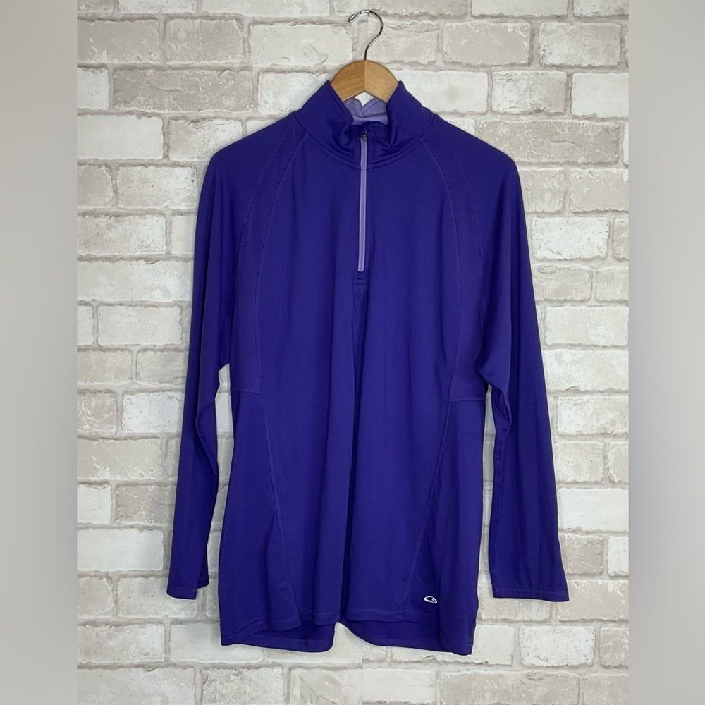 Champion Purple Long Sleeve Sweatshirt Size XXL
